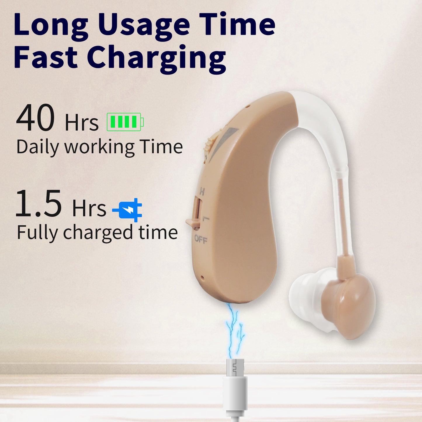 Delmicure_VHP-1204_Hearing_Aid_for_Seniors_Rechargeable_Hearing_Amplifier_for_Hearing_Loss_Single_Beige_-_Regular_Speaker_2