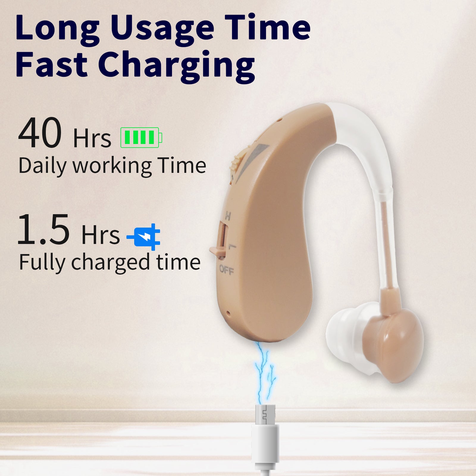 Delmicure_VHP-1204_Hearing_Aid_for_Seniors_Rechargeable_Hearing_Amplifier_for_Hearing_Loss_Single_Beige_-_Regular_Speaker_2