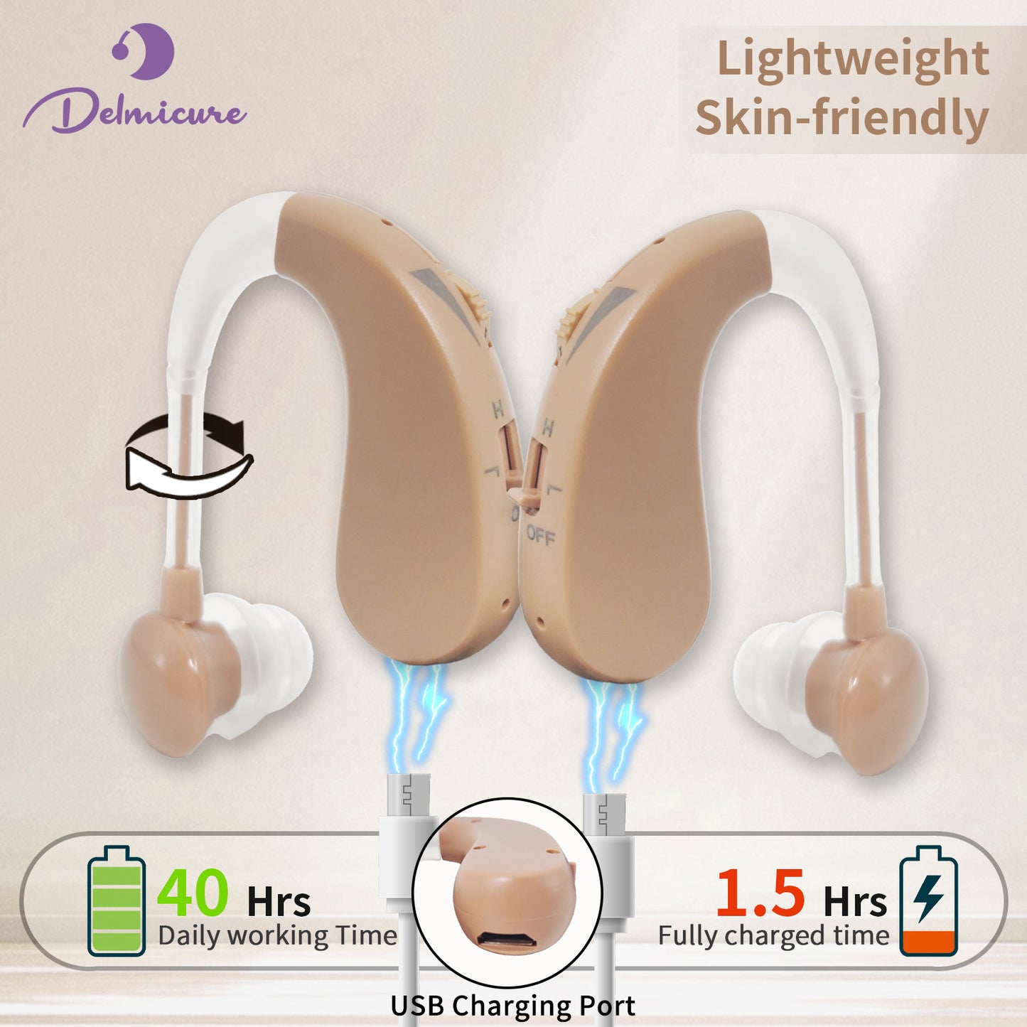 Delmicure_VHP-1204_Hearing_Aids_for_Seniors_Rechargeable_Hearing_Amplifiers_for_Hearing_Loss_Binaural_Beige_-_Regular_Speaker_1