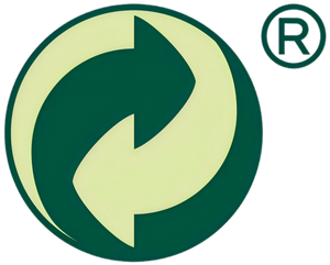 Green Dot packaging recovery symbol
